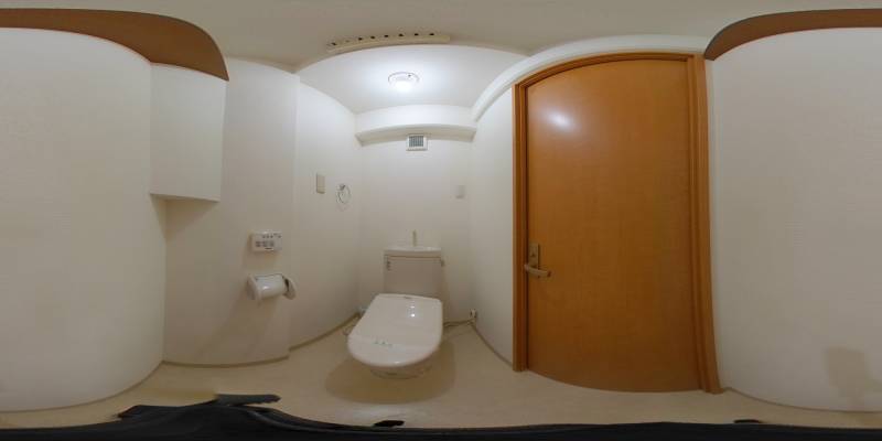 パノラマ画像トイレ