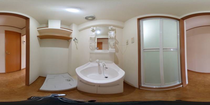 パノラマ画像洗面所