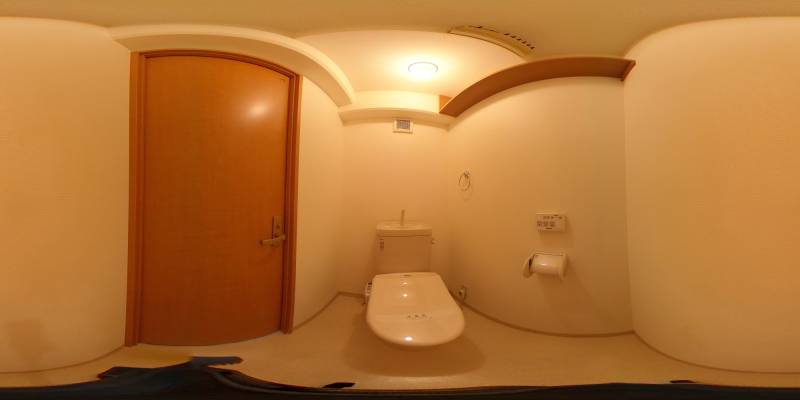 パノラマ画像トイレ