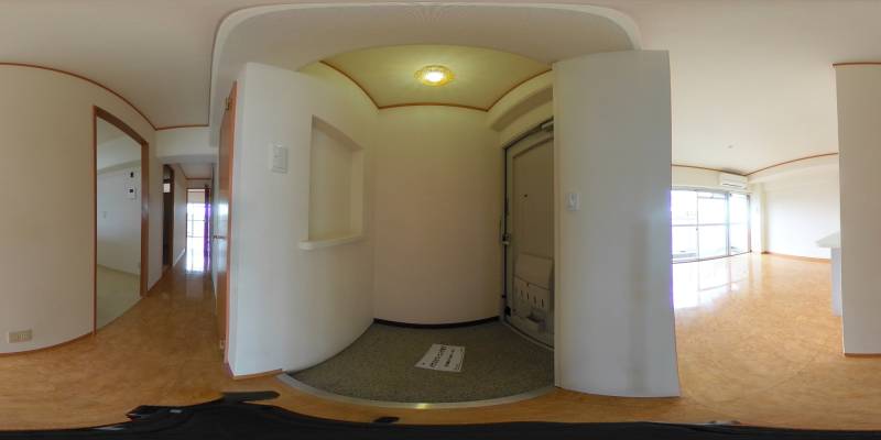 パノラマ画像玄関