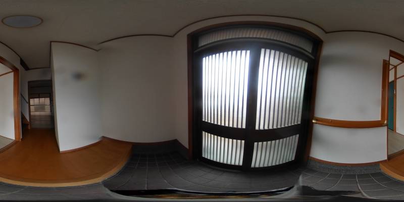 パノラマ画像玄関