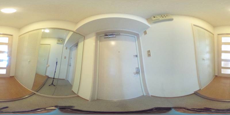 パノラマ画像玄関