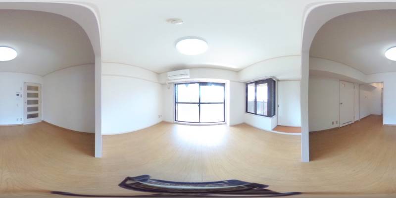 パノラマ画像洋室