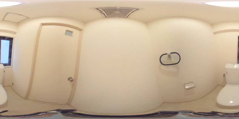 パノラマ画像トイレ