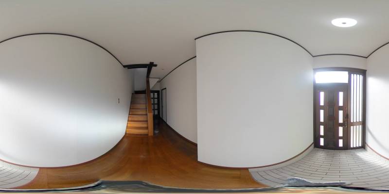 パノラマ画像玄関