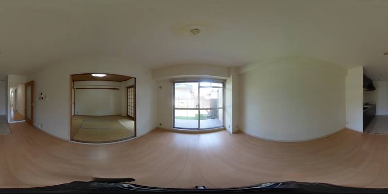 パノラマ画像リビング