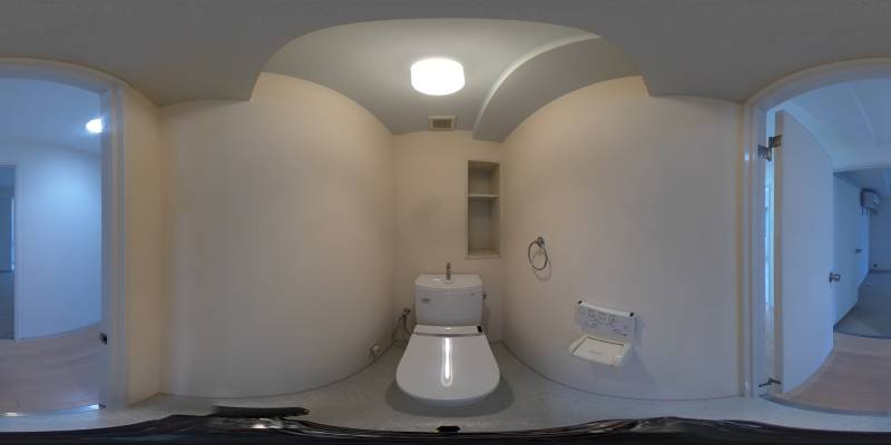 パノラマ画像トイレ