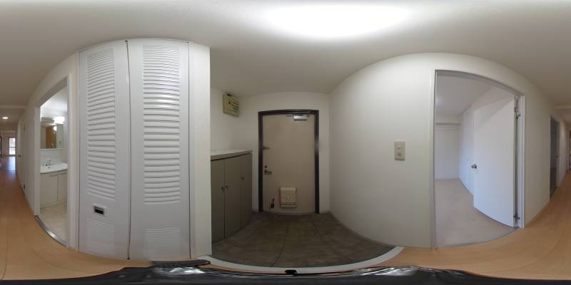 パノラマ画像玄関