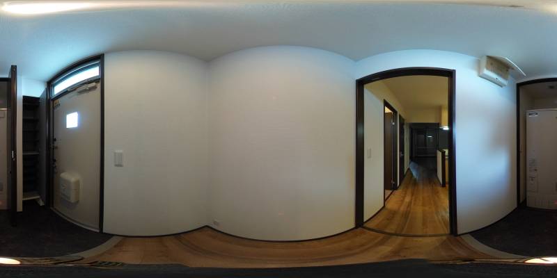 パノラマ画像玄関