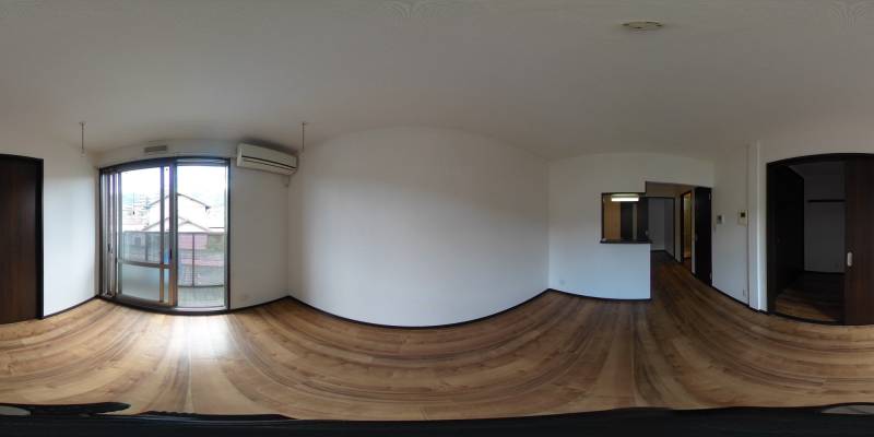 パノラマ画像リビング