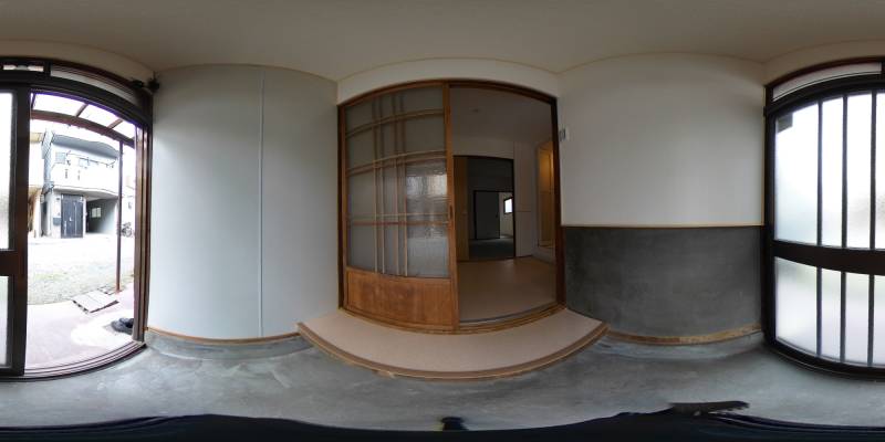 パノラマ画像玄関