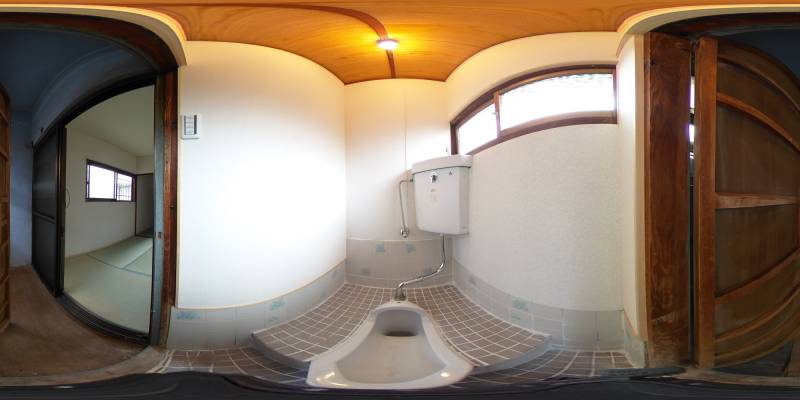 パノラマ画像トイレ