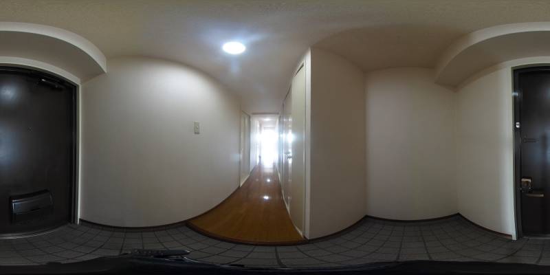 パノラマ画像玄関