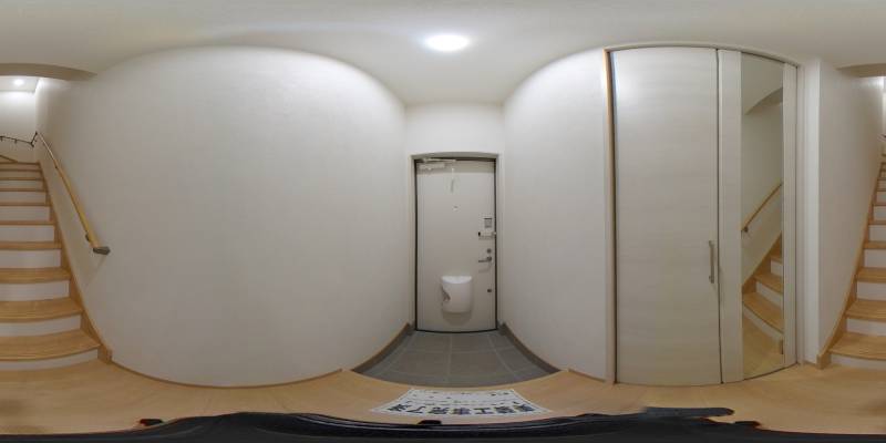 パノラマ画像玄関