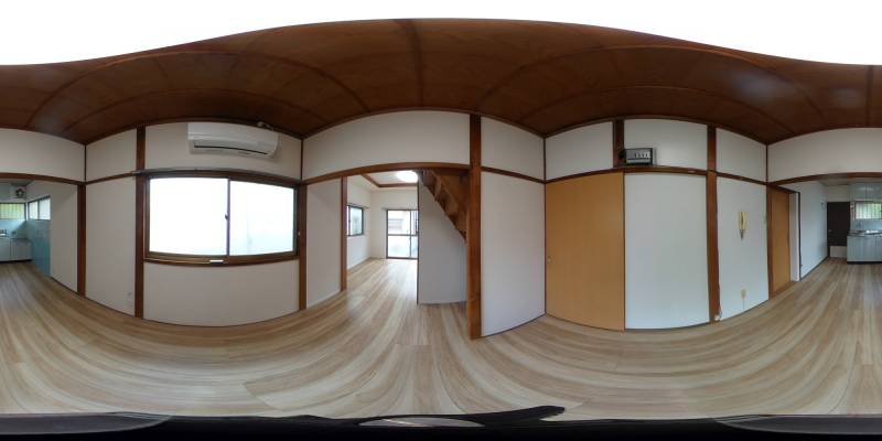 パノラマ画像リビング