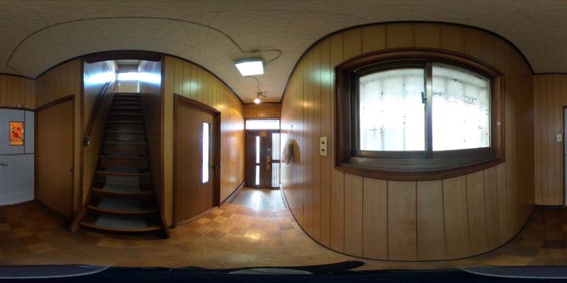 パノラマ画像玄関