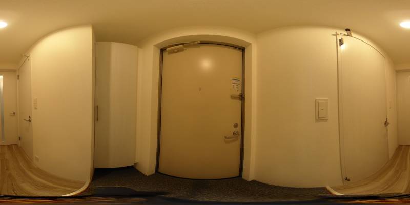 パノラマ画像玄関