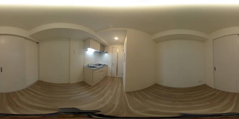 パノラマ画像リビング