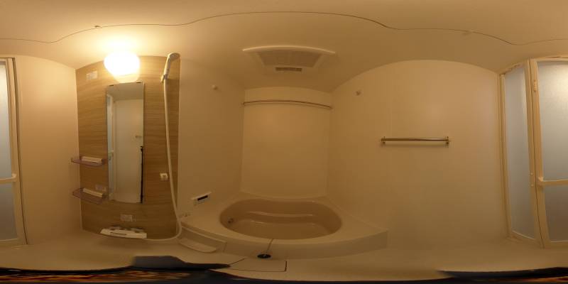 パノラマ画像バスルーム