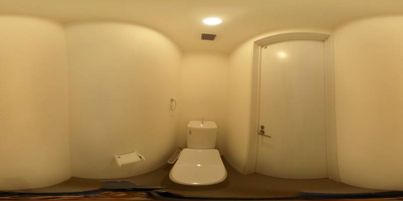 パノラマ画像トイレ