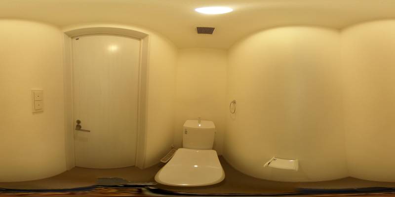 パノラマ画像トイレ