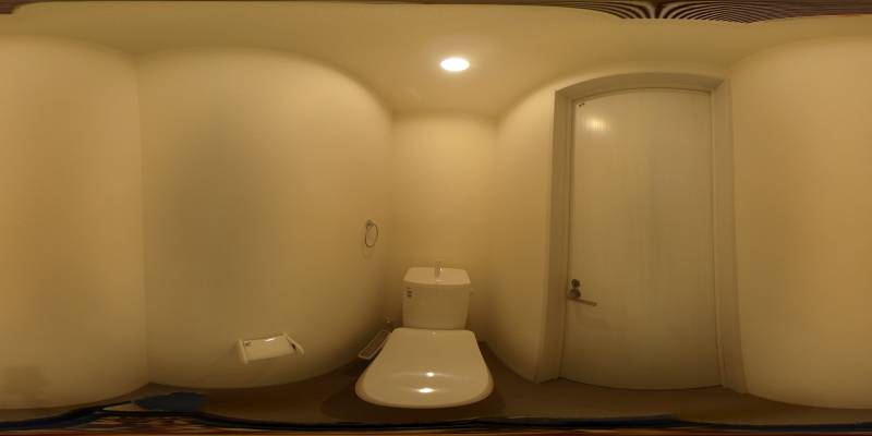 パノラマ画像トイレ