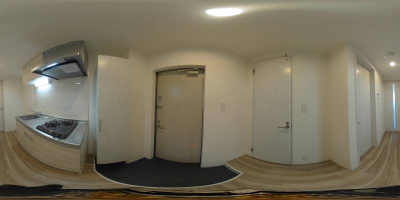 パノラマ画像玄関