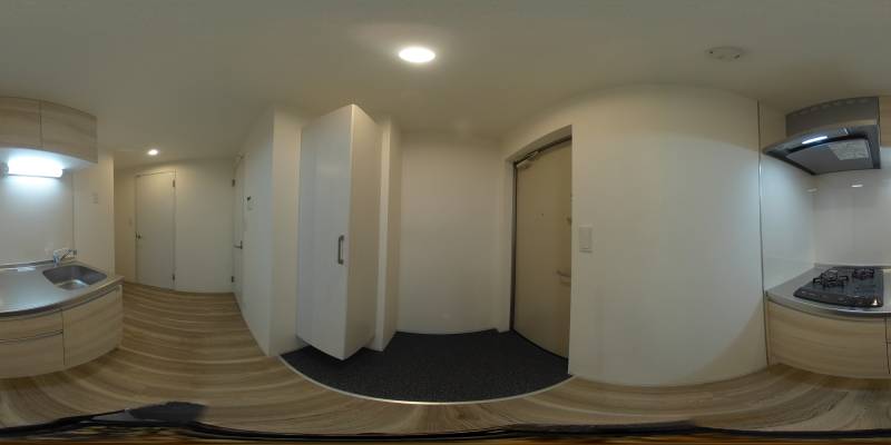 パノラマ画像玄関