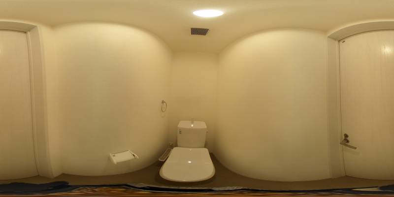 パノラマ画像トイレ