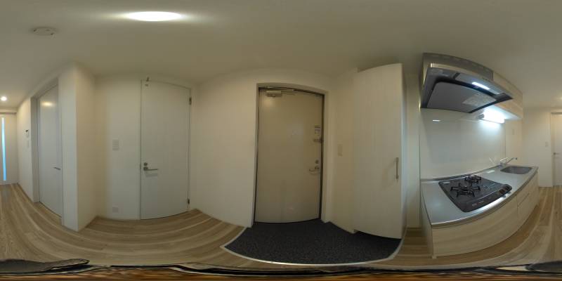 パノラマ画像玄関