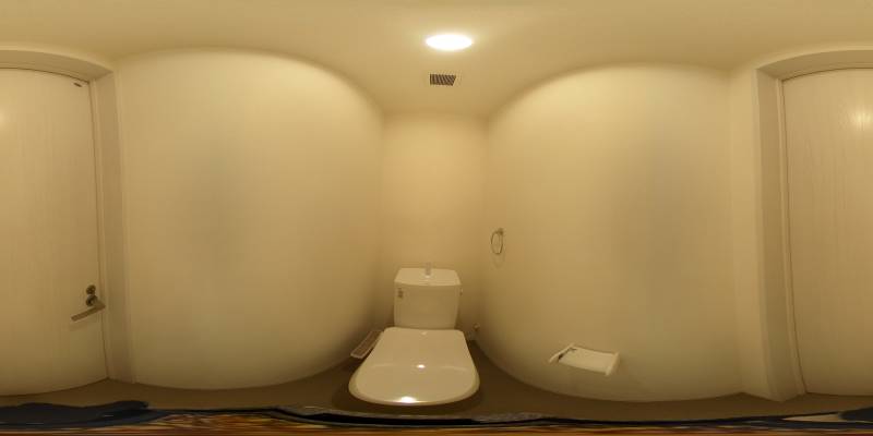 パノラマ画像トイレ