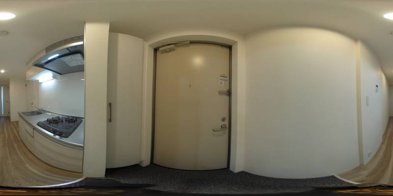 パノラマ画像玄関