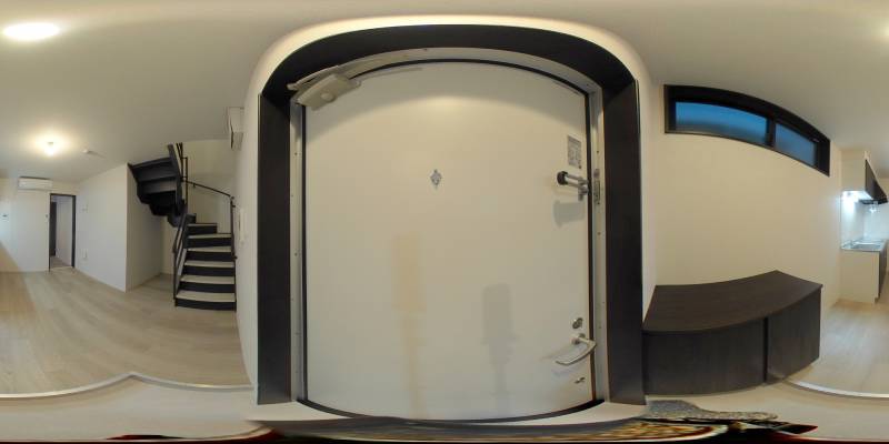 パノラマ画像玄関