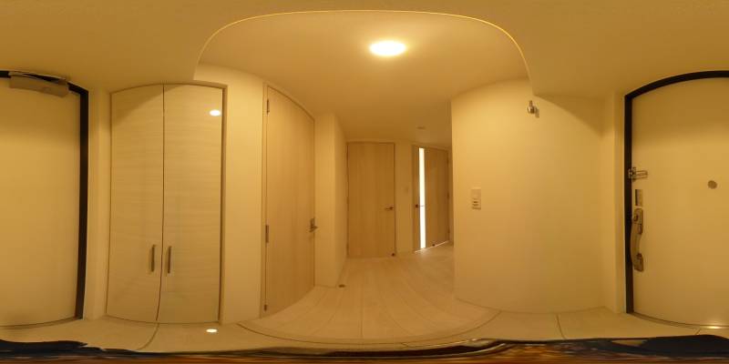 パノラマ画像玄関