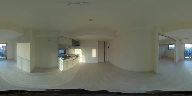 パノラマ画像リビング