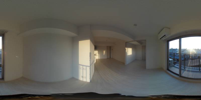 パノラマ画像洋室