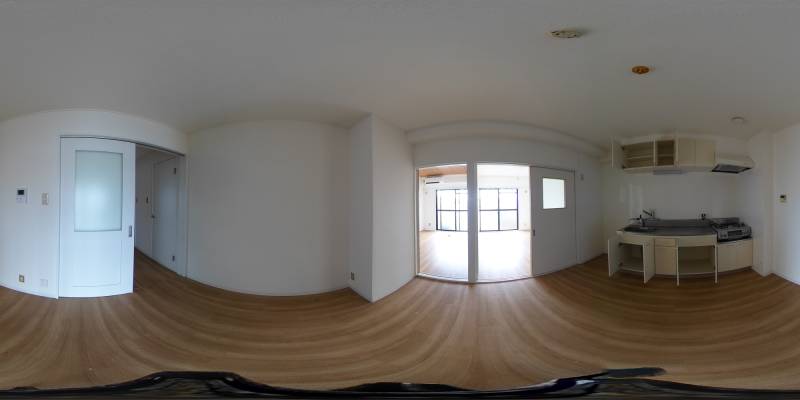 パノラマ画像リビング