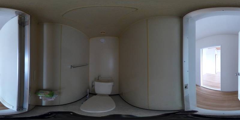 パノラマ画像トイレ
