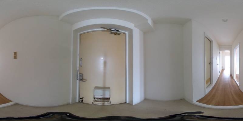 パノラマ画像玄関