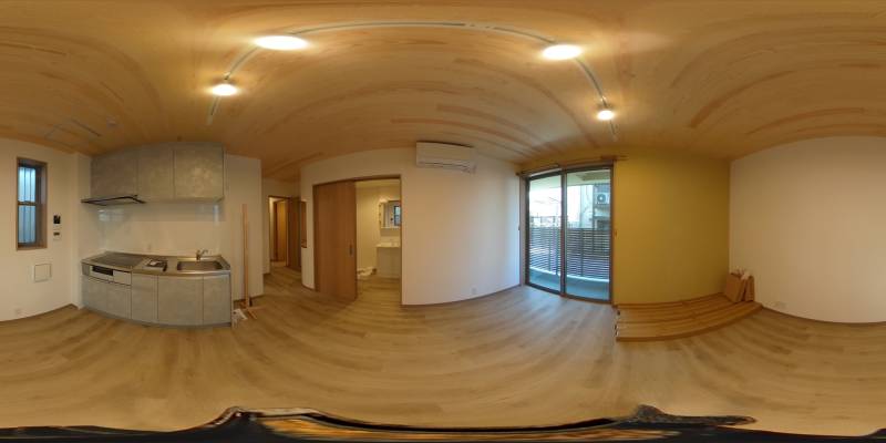 パノラマ画像リビング