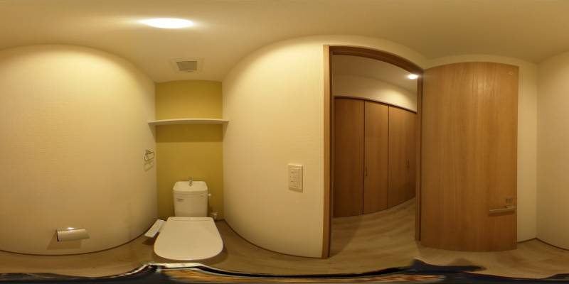 パノラマ画像トイレ