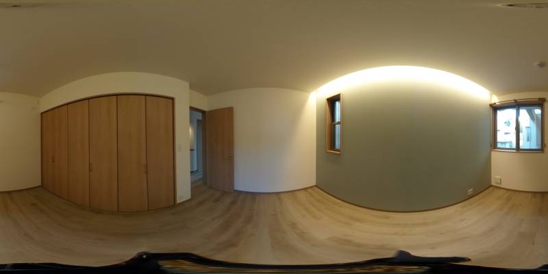 パノラマ画像洋室