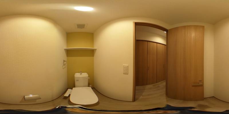 パノラマ画像トイレ