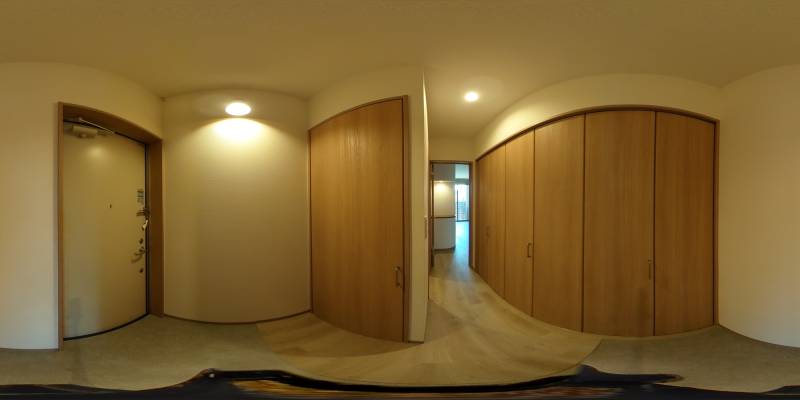 パノラマ画像玄関