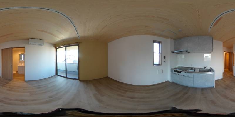 パノラマ画像リビング