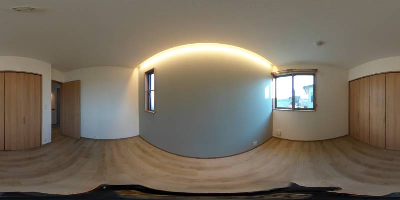 パノラマ画像洋室