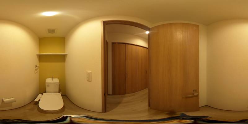 パノラマ画像トイレ