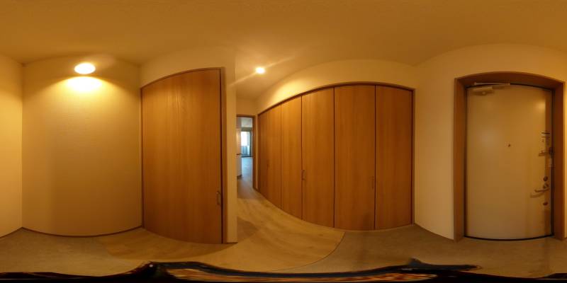 パノラマ画像玄関