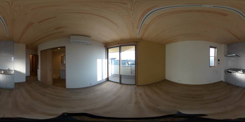 パノラマ画像リビング