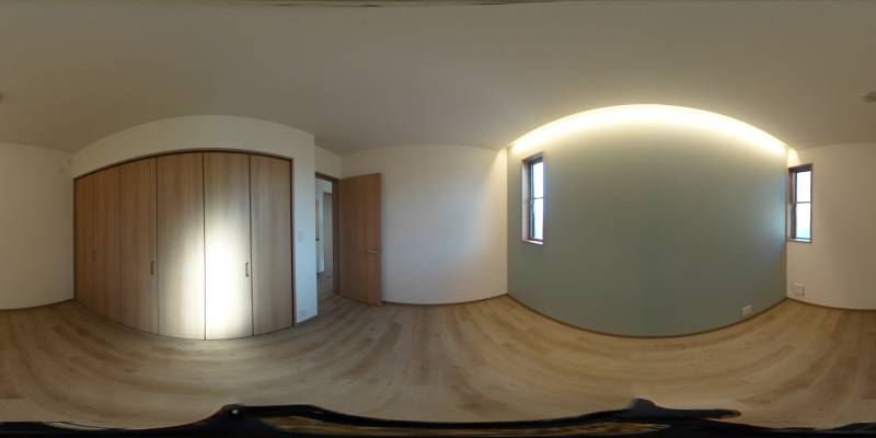 パノラマ画像洋室